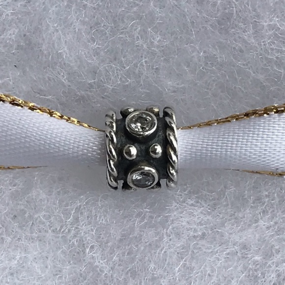 Pandora Jewelry - AuthenticPANDORA Oxy Crown Oxidized Charm Clear CZ Pandora Jewelry - AuthenticPANDORA Oxy Crown Oxidized Charm Clear CZ
